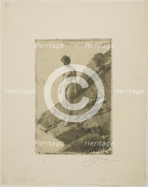 Edö, 1907. Creator: Anders Leonard Zorn.