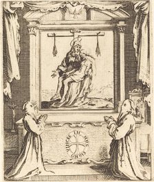 Frontispiece for The Order of the White Penitents at Nancy. Creator: Jacques Callot.