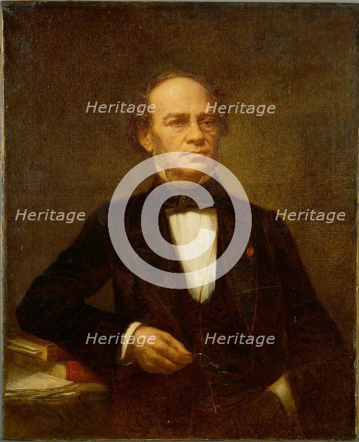 Portrait of the composer Jacques Fromental Halévy (1799-1862).