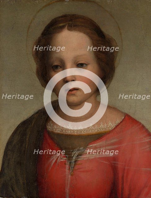 Head of the Madonna, ca. 1509. Creator: Franciabigio.
