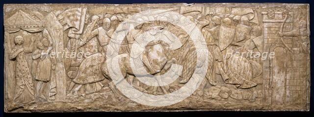 The Battle of the Kings, (undated, pre-1928). Creator: Arthur Joseph Gaskin.