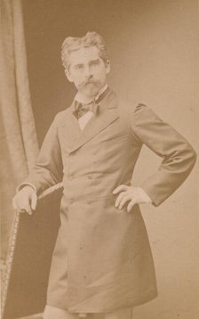 [Unknown Subject], 1860s. Creator: Emile Tourtin.