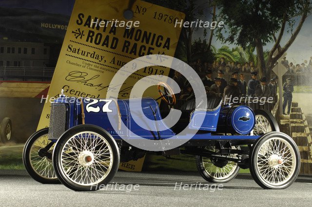 Chevrolet race special 1913. Artist: Simon Clay.