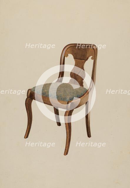 Chair, 1937. Creator: Henry Murphy.