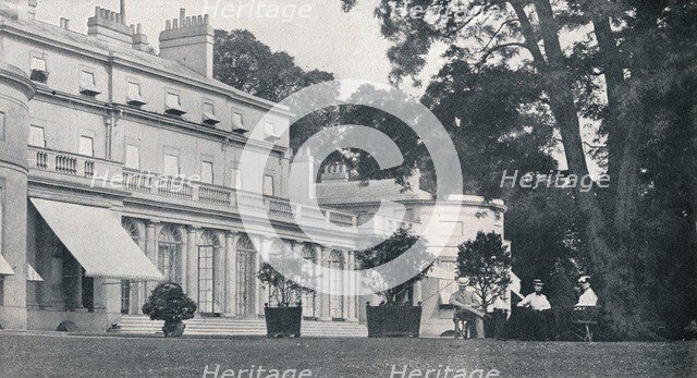 The future King Edward VII and Queen Alexandra in their marriage year, 1863 (1910). Creator: Vernon Heath.