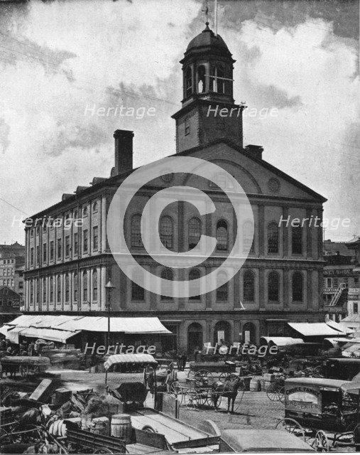Faneuil Hall, Boston, USA, c1900. Creator: Unknown.