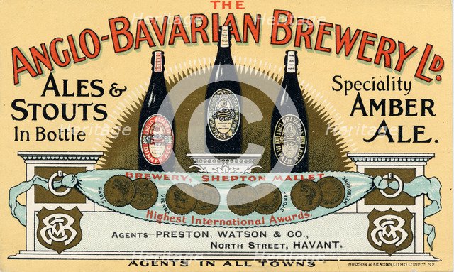 Anglo-Bavarian Brewery, 19th century. Artist: Unknown
