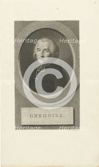 Portrait of Henri Grégoire (1750-1831), 1790s.