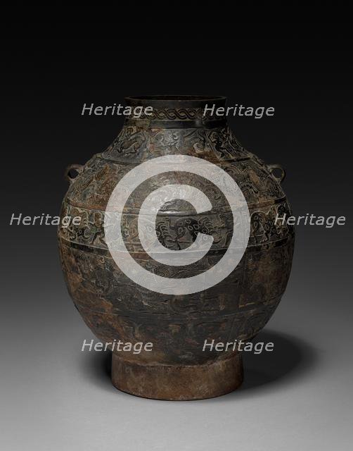 Hu (Jar), 481-221 BC. Creator: Unknown.