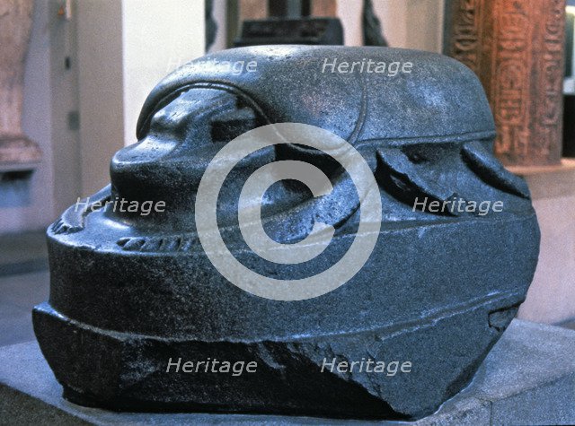 Sacred scarab representing the Khepri incarnation. From the ancient city of Heliopolis.