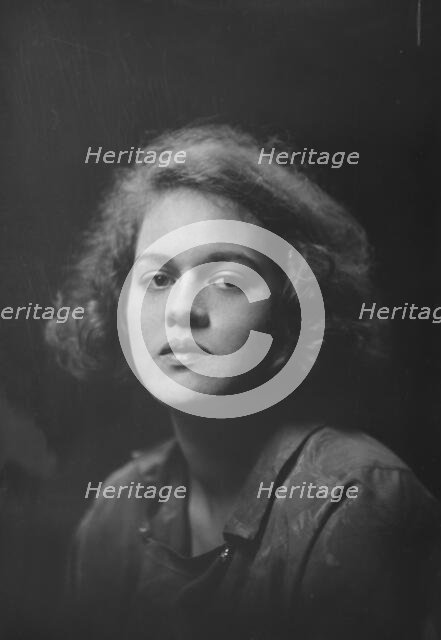 Katherine Elston, (Mrs. Gay), portrait photograph, 1918 Dec. 27. Creator: Arnold Genthe.