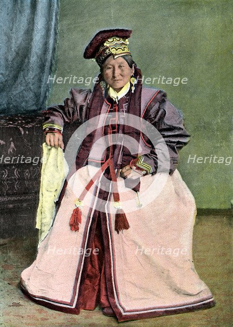 Kalmyk princess, c1890. Artist: Unknown