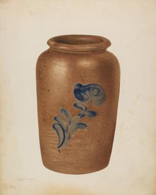 Jar, 1940. Creator: Dorothy Dwin.