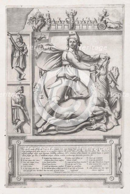 Speculum Romanae Magnificentiae: Statue of Mithras, 1564., 1564. Creator: Anon.