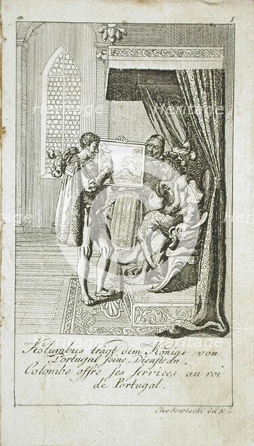 Illustration for 'Ancient, Medieval and Modern History', 1790. Creator: Daniel Nikolaus Chodowiecki.