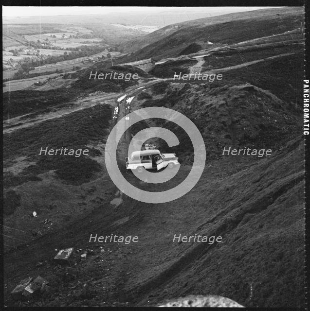 Hollins Mine, Rosedale Chimney Bank, Rosedale, Ryedale, North Yorkshire, 1967. Creator: Eileen Deste.