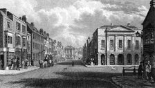 The High Street, Newport, Isle of Wight, 1844.Artist: Philip Brannon