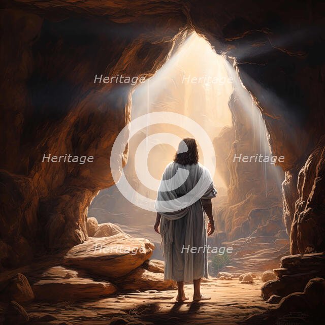 AI IMAGE - The Resurrection, 2023. Creator: Heritage Images.
