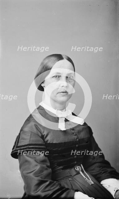 Mrs. Stearns, between 1855 and 1865. Creator: Unknown.