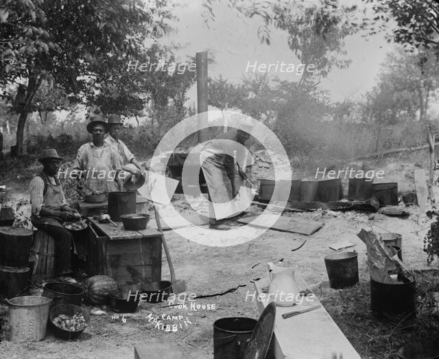 Cook house, 1893. Creator: Unknown.