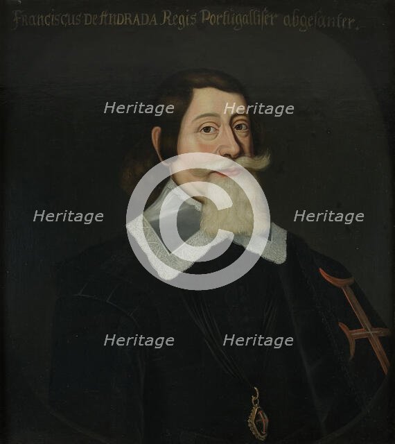 Francisco d'Andrade Leitao, delegate from Portugal, 17th century. Creator: Anon.