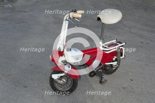 1975 Carnielli fold-up moped. Creator: Unknown.