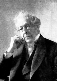 The late Mr. C. P. Villiers, M.P., Father of the House of Commons, 1898. Creator: Unknown.