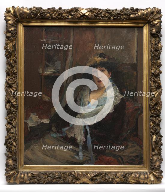 Marie Samary of the Odéon Theater, c. 1881. Creator: Jules Bastien-Lepage (French, 1848-1884).