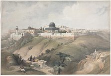 Jerusalem, 1839. Creator: David Roberts (British, 1796-1864).