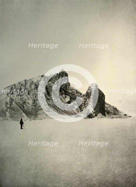 'Cape Barne. The Pillar in the Right Foreground is Volcanic', c1908, (1909).  Artist: Unknown.