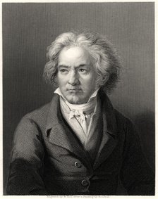 'Beethoven', 19th century. Artist: William Holl
