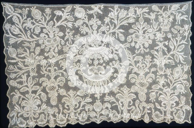 Two Cravat Ends, Italy, 1701/25. Creator: Unknown.