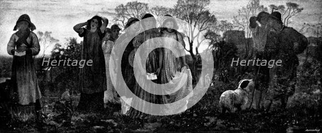 "The Evening Hymn" - by the late G. H. Mason, A.R.A., 1895. Creator: Andre & Sleigh.