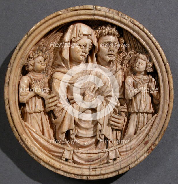 Mirror Case, French (?), 14th-15th century style - modern. Creator: Unknown.