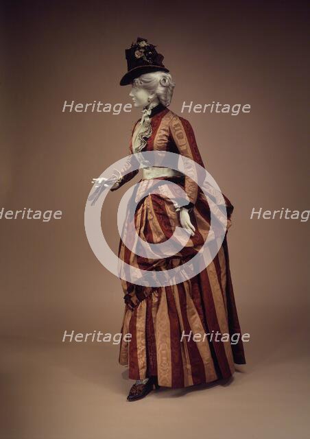 Dress, French, 1888. Creators: House of Worth, Charles Frederick Worth.