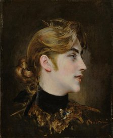 Ritratto di signora, ca 1904. Creator: Boldini, Giovanni (1842-1931).