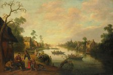 River View, 1650. Creator: Joost Cornelisz Droochsloot.