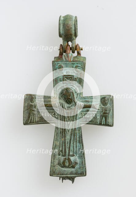 Reliquary Pendant, Byzantine, 10th-11th century. Creator: Unknown.