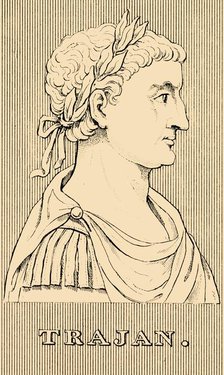 'Trajan', (53-117), 1830. Creator: Unknown.