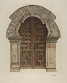 Doorway, 1935/1942. Creator: Pearl Davis.