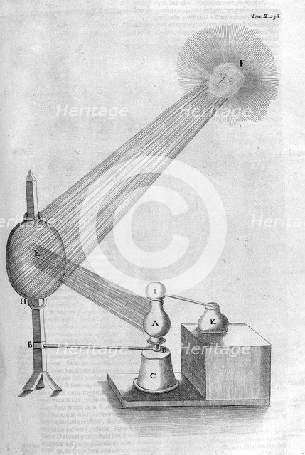 Machine, 1678. Artist: Athanasius Kircher