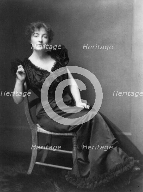 Mary Berri Chapman Hansbrough, c1898. Creator: Frances Benjamin Johnston.