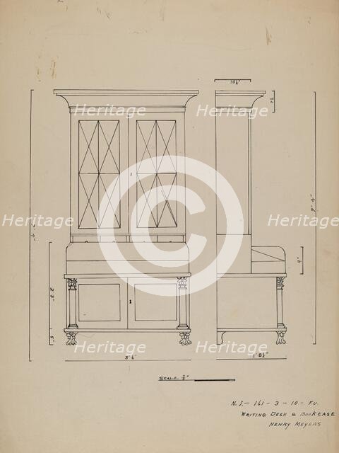 Chest, 1935/1942. Creator: Unknown.
