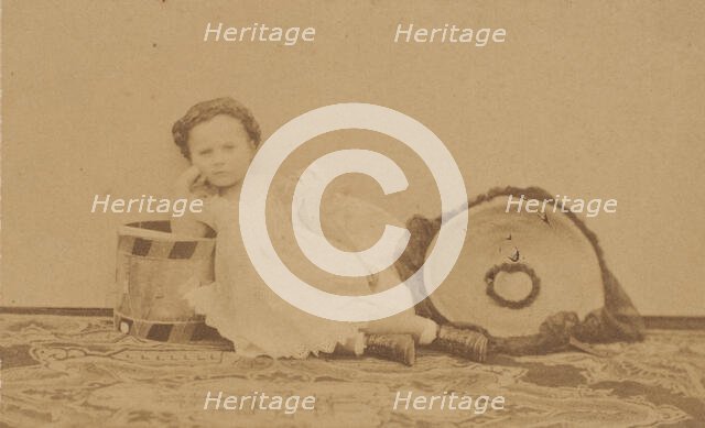 Le tambour, 1860s. Creator: Pierre-Louis Pierson.