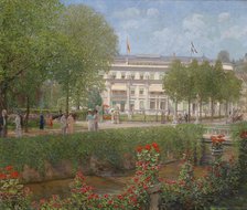 View of the Spa hotel in Baden-Baden, 1911. Creator: Koch, Otto Albert (1866-1921).