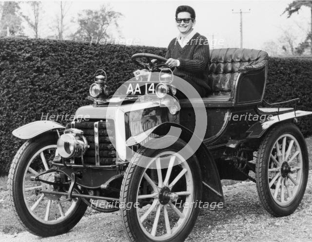 Roy Orbison in Panhard Levassor at Beaulieu 1965. Creator: Unknown.