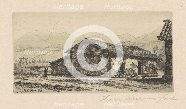 Adobe House, 1888. Creator: Henry Chapman Ford.