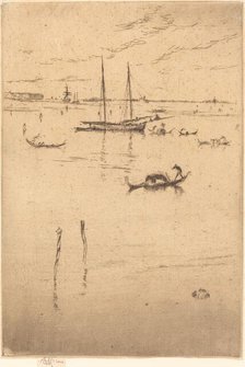 The Little Lagoon, 1879/1880. Creator: James Abbott McNeill Whistler.