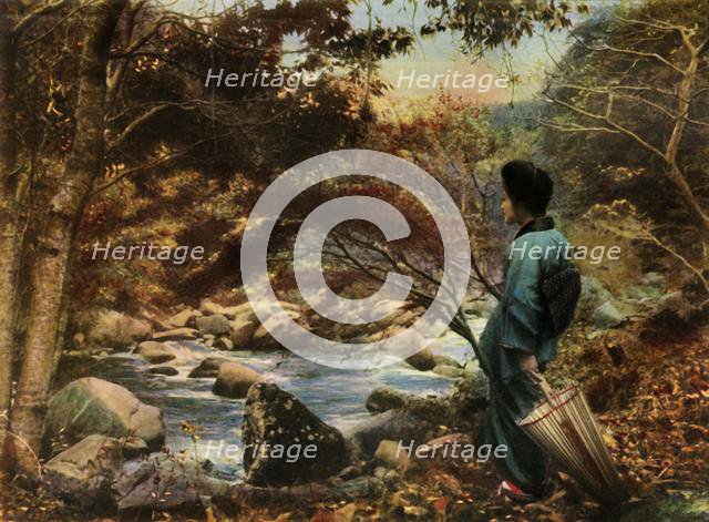 'Autumn at Miyanoshita', 1910. Creator: Herbert Ponting.