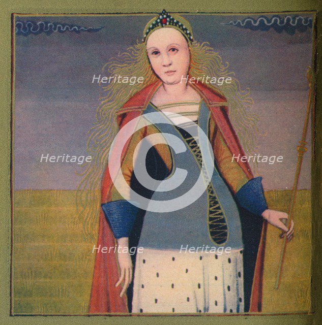 'Didon - Reine De Carthage', 1403, (1939). Artist: Master of Berry's Cleres Femmes.